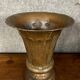 Art Nouveau period Medicis vase in gilded brass circa 1900