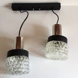 Asymmetrical space age pendant light