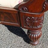 Carlo X boat sofa - Genoa, first half of the 19th century, in the style of Henry Peters