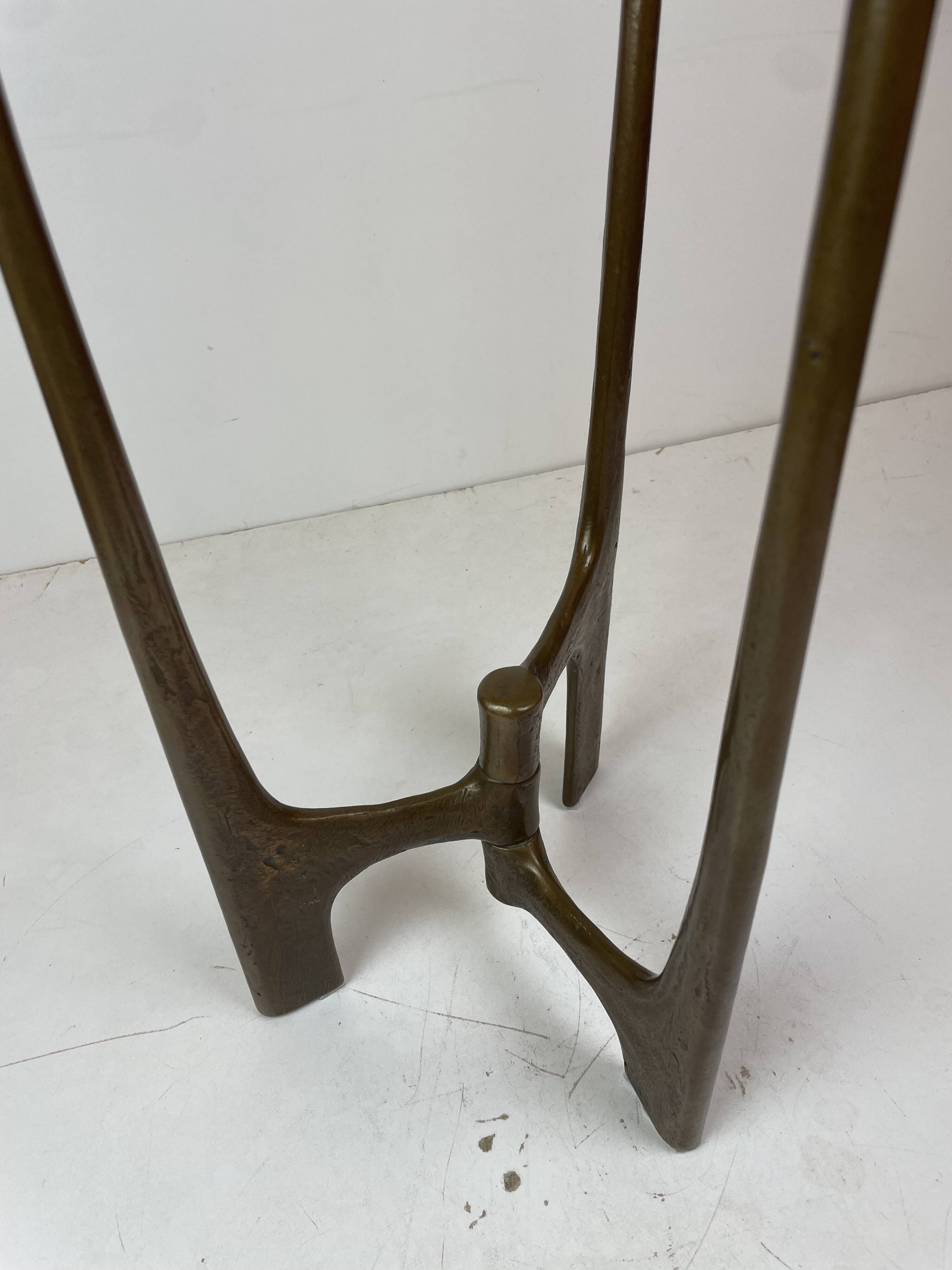Brutalist Floor Candle Holder by Michael Harjes, Germany, 1960