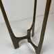 Brutalist Floor Candle Holder by Michael Harjes, Germany, 1960