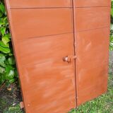 Pair of old openwork shutters