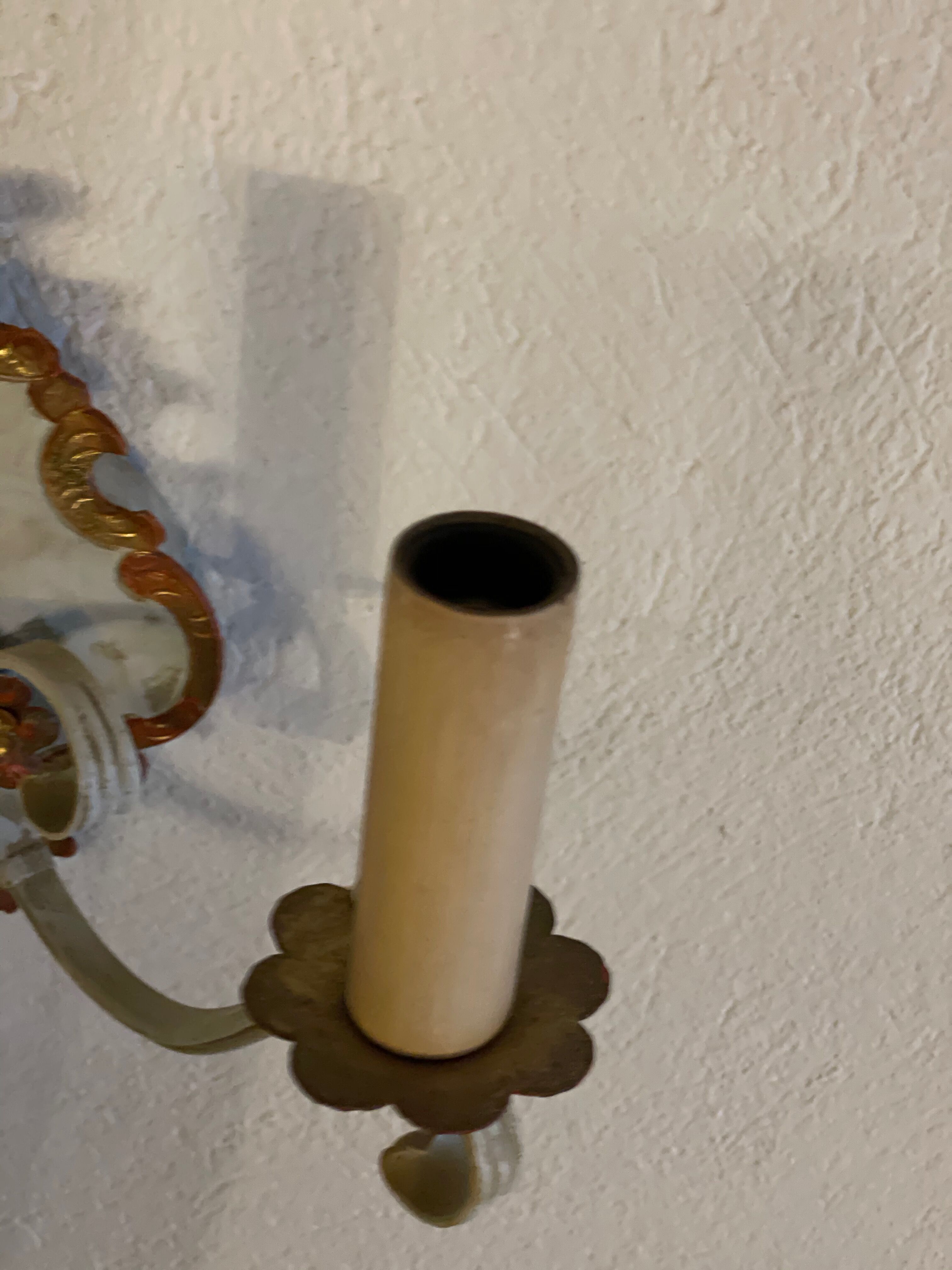 Barock style wall lamp provence antique