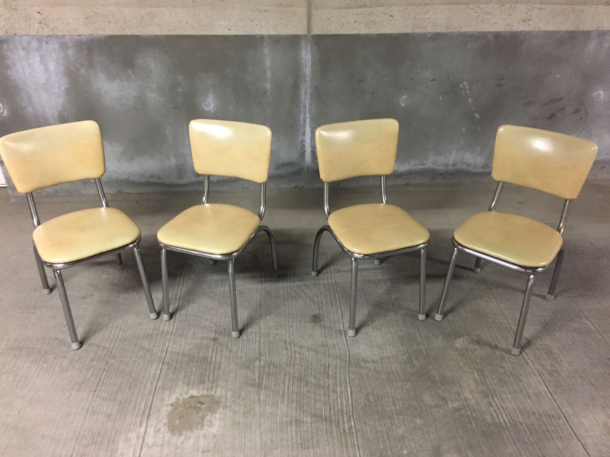 Table formica et chaises par American Fixture, 1950