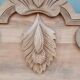 Étagère ancienne en bois sculpté