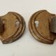 Pair of antique art deco furniture handles from the 30s/40s