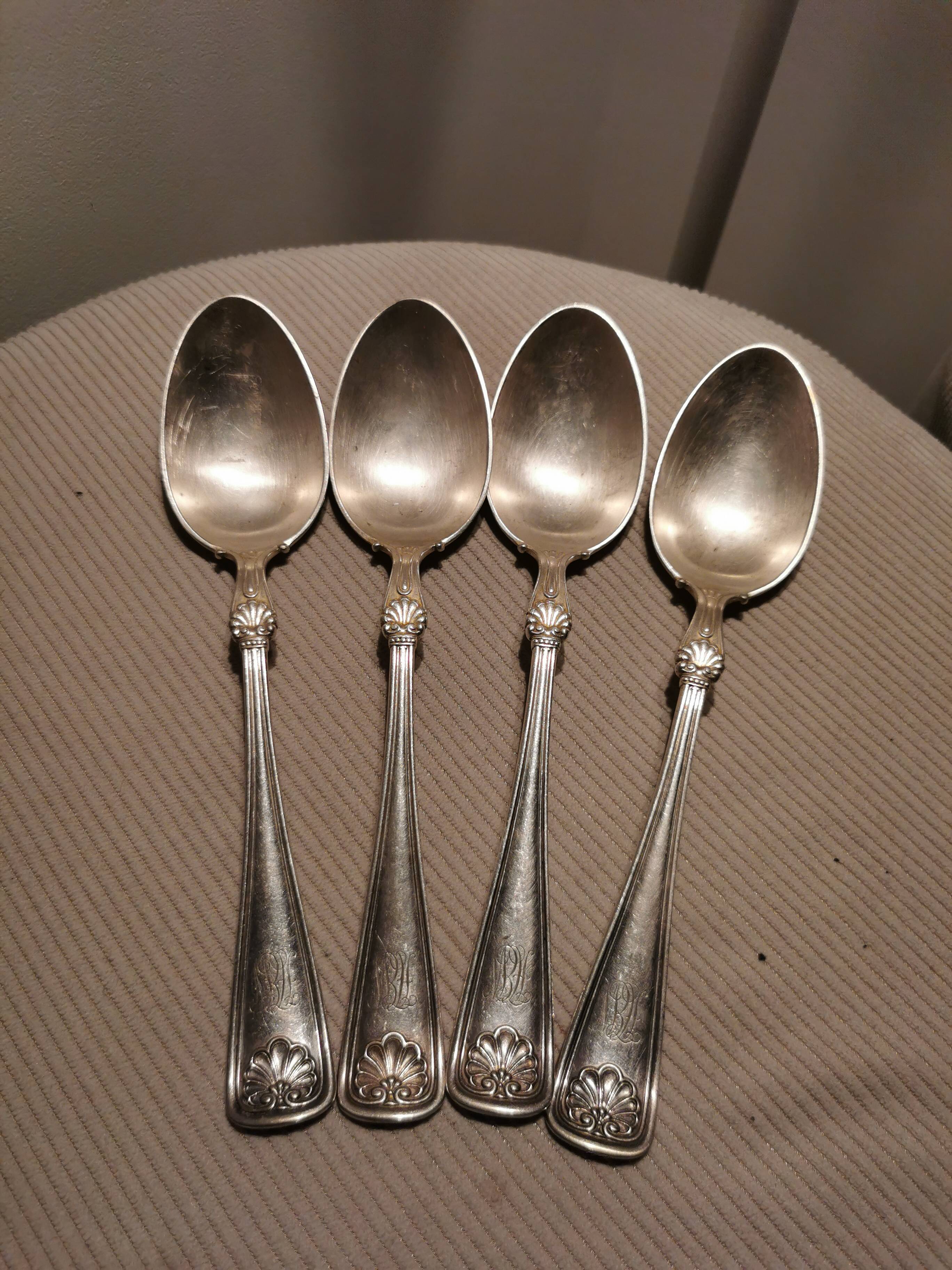 4 antique Gorham spoons from 1905