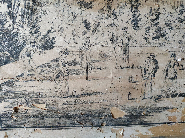 1890 croquet set