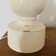Large turned wooden lamp base
