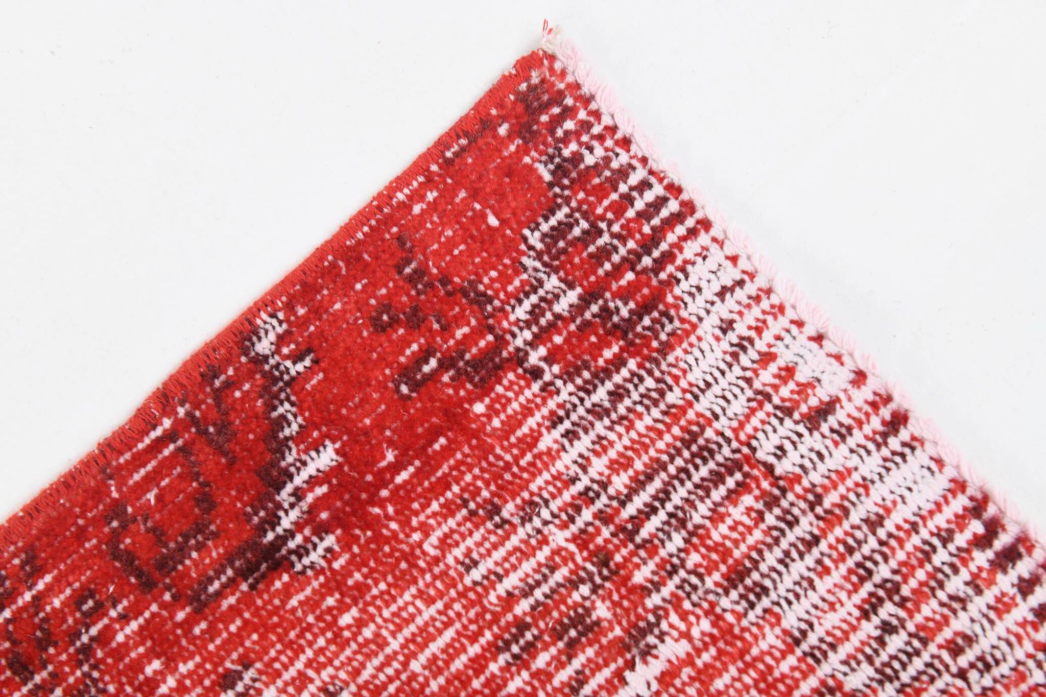 6x10 Rug For Dining Room Red Vintage Area Rug, 175x296Cm SK 3756