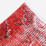 6x10 Rug For Dining Room Red Vintage Area Rug, 175x296Cm SK 3756