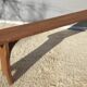 Vintage wooden bench L200