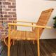 Wicker armchair