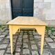 Weathered farm table