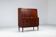 Erling Torvits secretary desk in rosewood Klim Mobelfabrik Denmark 1960