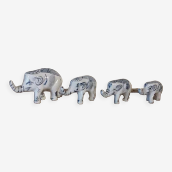 Ceramic Asian elephants