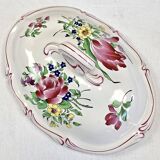 Old Lunéville oval vegetable tureen, street light model