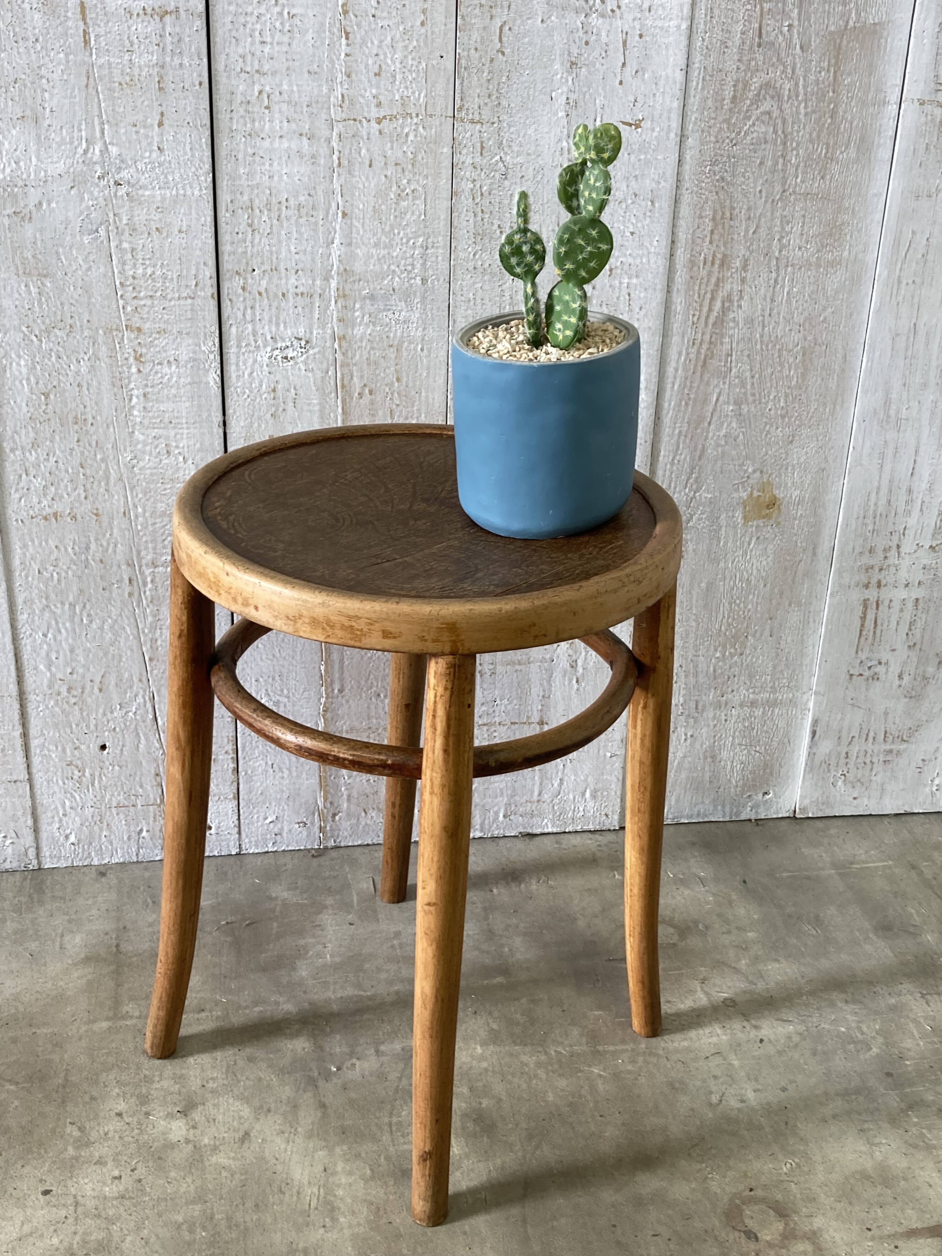 Vintage bentwood stool