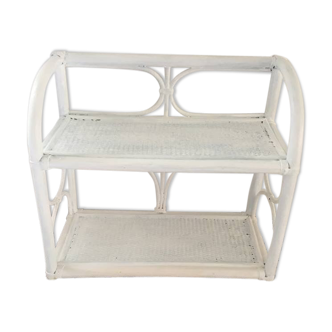 Shelf rattan of the 1970s