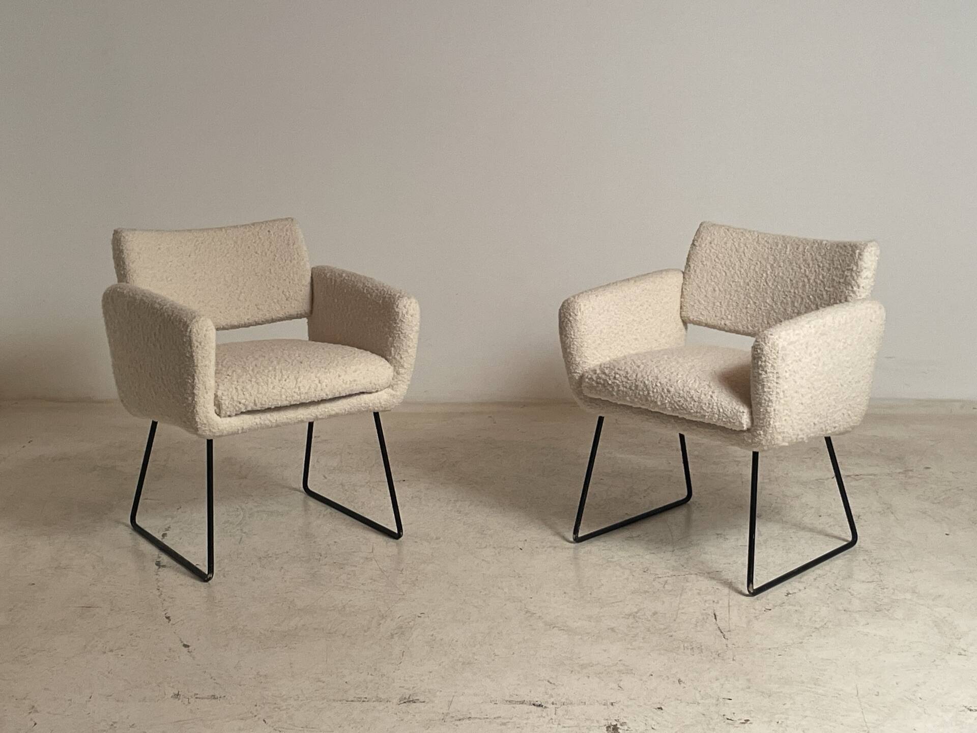 Paire de fauteuils 760 par J.A. Motte pour Steiner