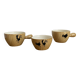 Three ceramic bowls by Grandjean Jourdan from the 1960s.