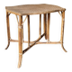 Table en rotin naturel, vers 1960-1970