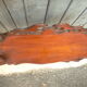Etagere murale en noyer