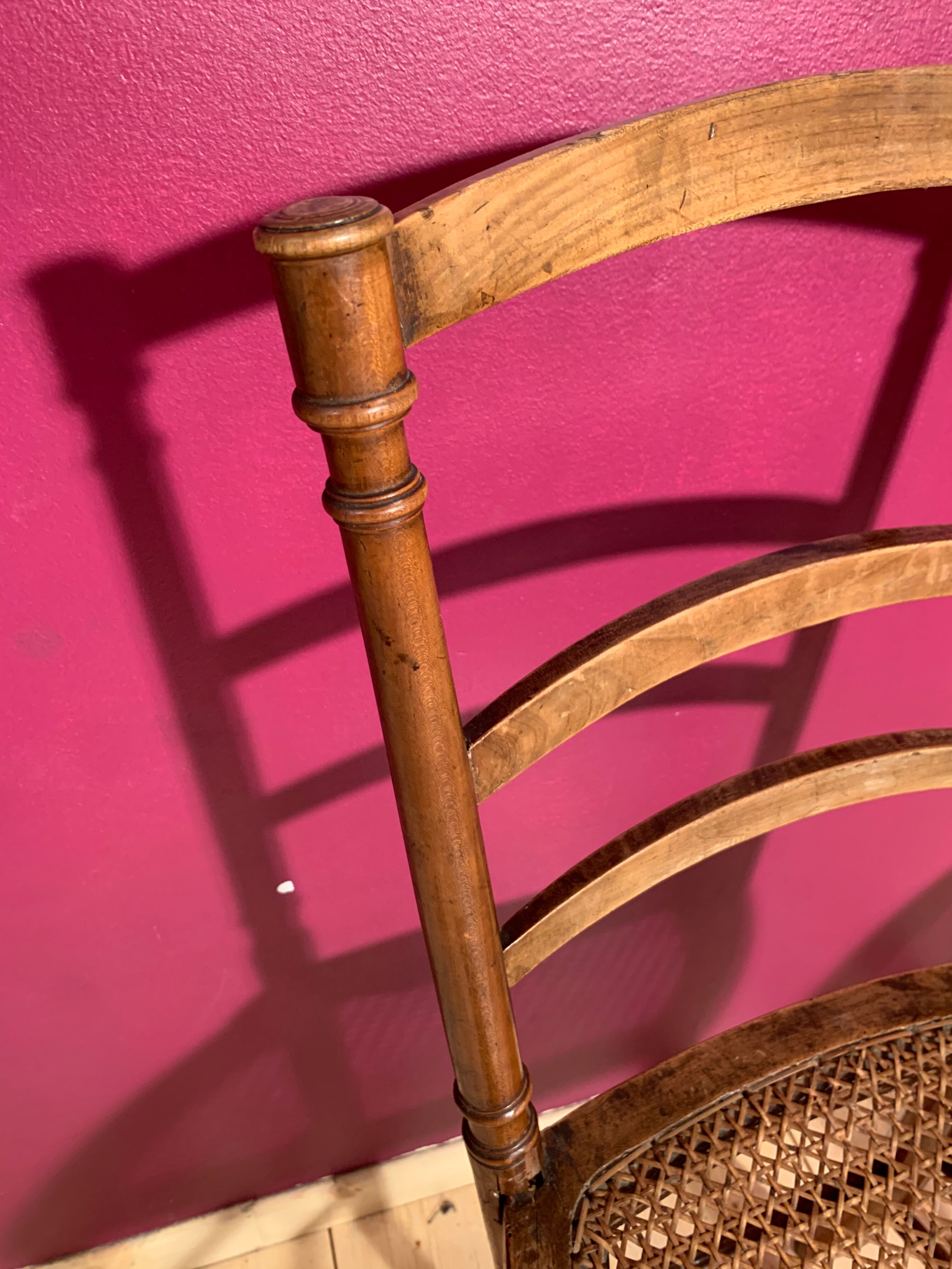 Pair of art nouveau chairs