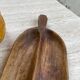 Antique wooden dish