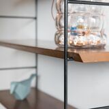 Shelf wood and metal