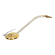 Vintage Cobra Desk Lamp in Brass and Acrylic from Grupo Mci, 1970