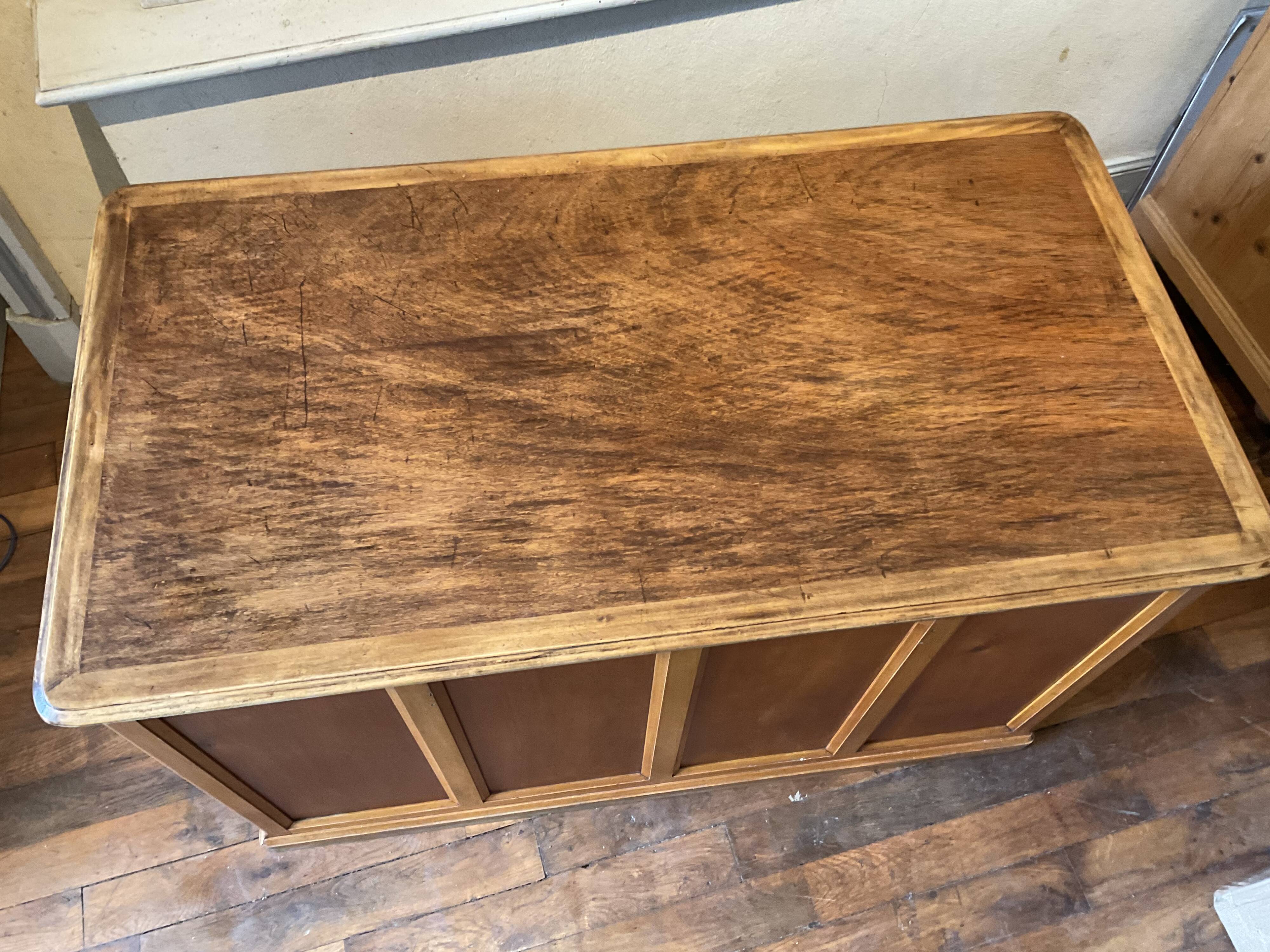 Store counter bank store haberdashery be 4 drawers