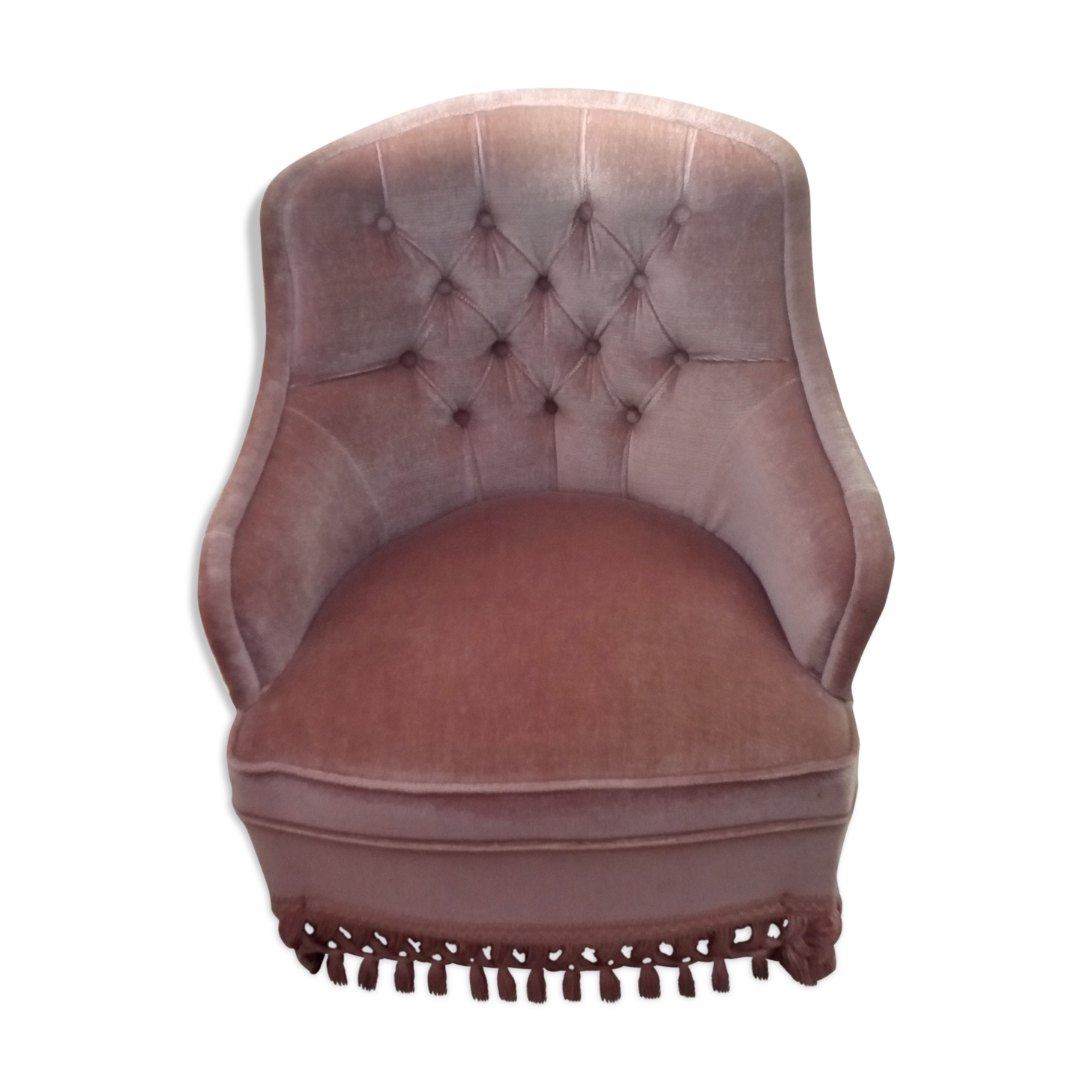 Armchair pink toad