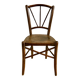 chaise de bistrot en bois ancienne début XXème