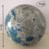 Vintage metal moon globe Replogle globes 1966