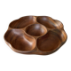 Teak wood aperitif platter