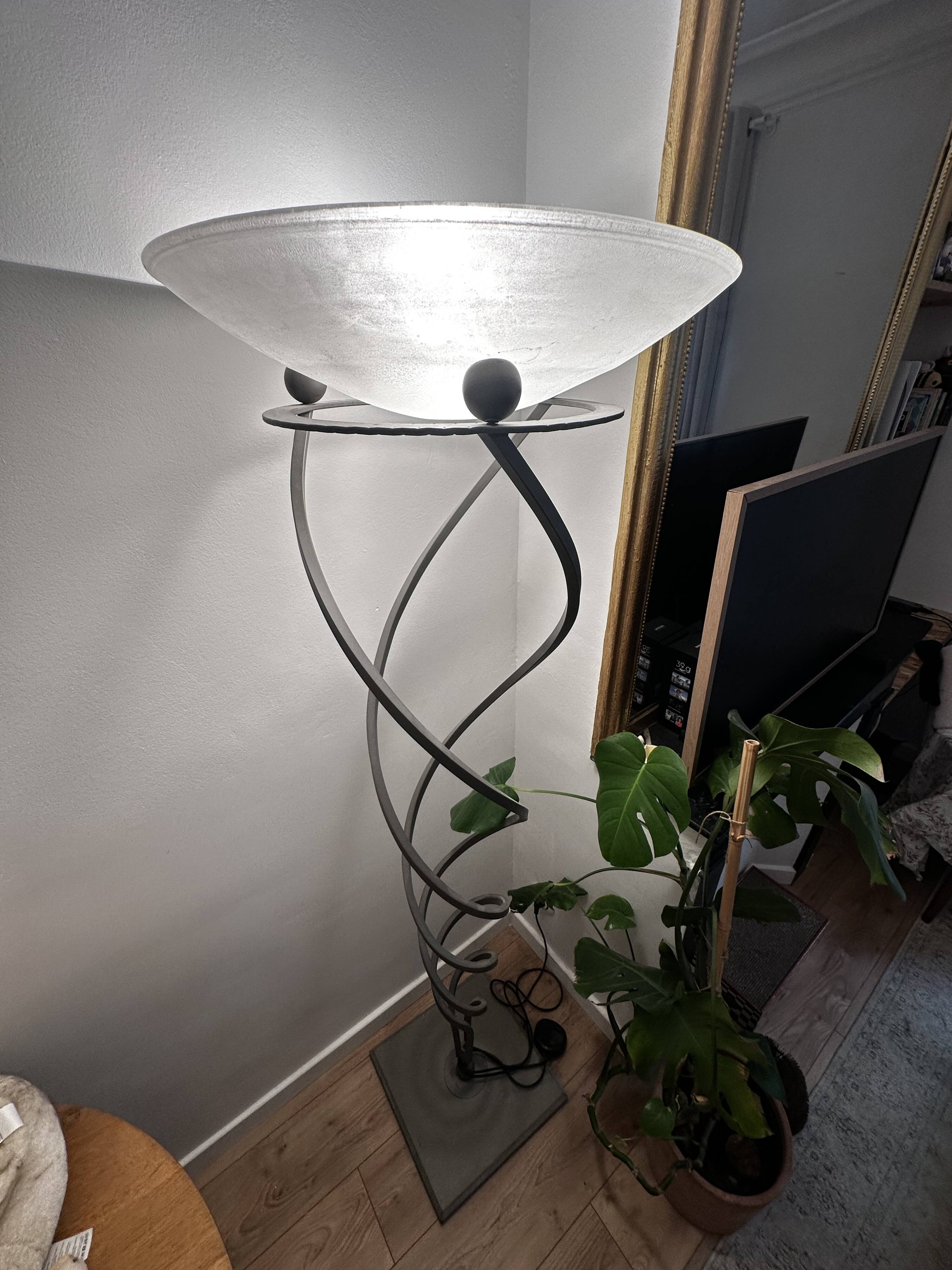 Antinea floor lamp by Jean-François Crochet for Terzani