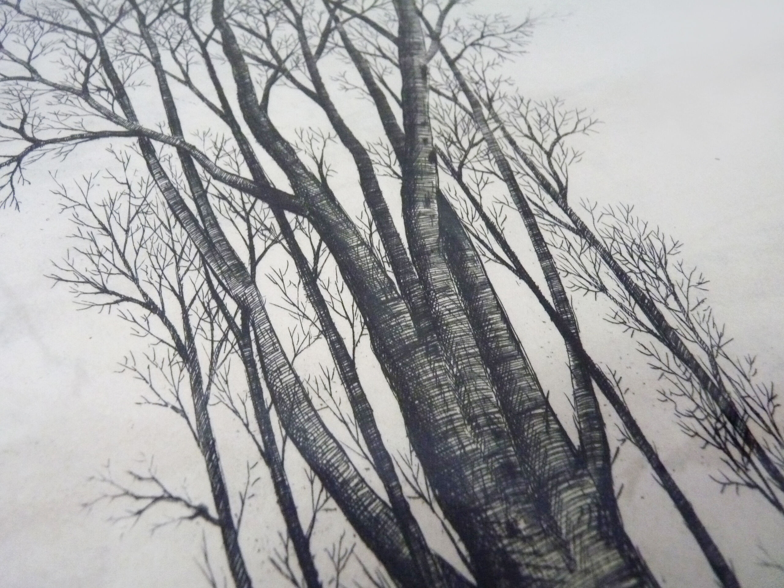 Original lithograph by Loppo Martinez " Elancourt " artist's proof. 21/91. 1982