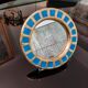 Mithé Espelt (1923-2020) Blue Sun Mirror