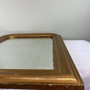 Miroir doré ancien fin XIX ème