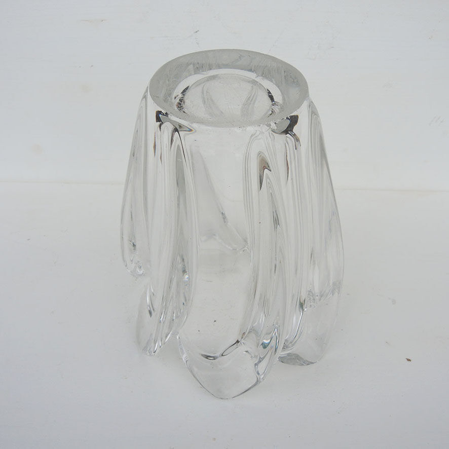 Old 'tulip' vase from the Vannes glassworks