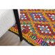 1970s vintage Turkish Oushak handmade wool cotton orange area rug 177x256
