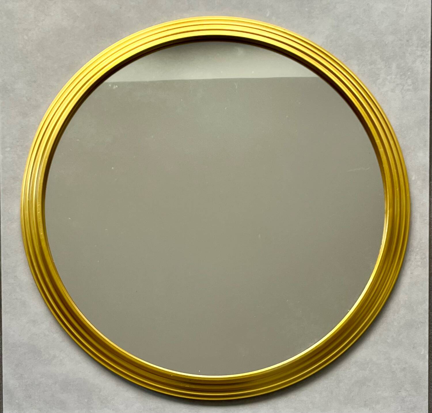 Golden mirror plateau Art Deco diameter 41cm