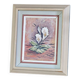 "Oil on Norwegian canvas from the mid-century 'Peace Plant' by Arvid Nilsson (1913-1976) - framed"