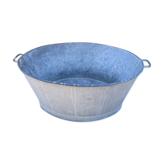 Old zinc basin