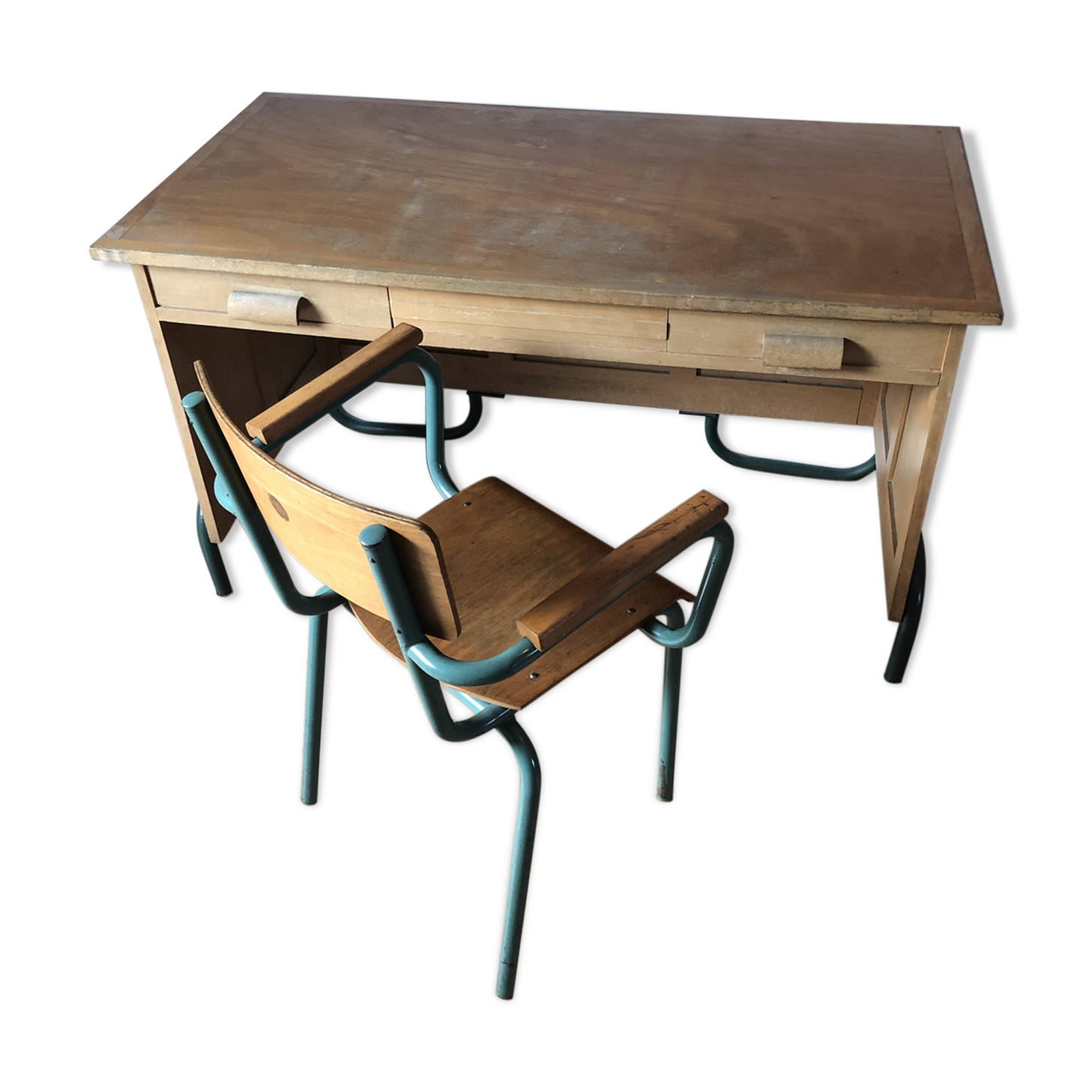 School office and chair Delagrave