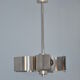 Brushed aluminum hanging 70s