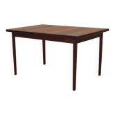 Table en palissandre, design danois, années 1970, production : Danemark