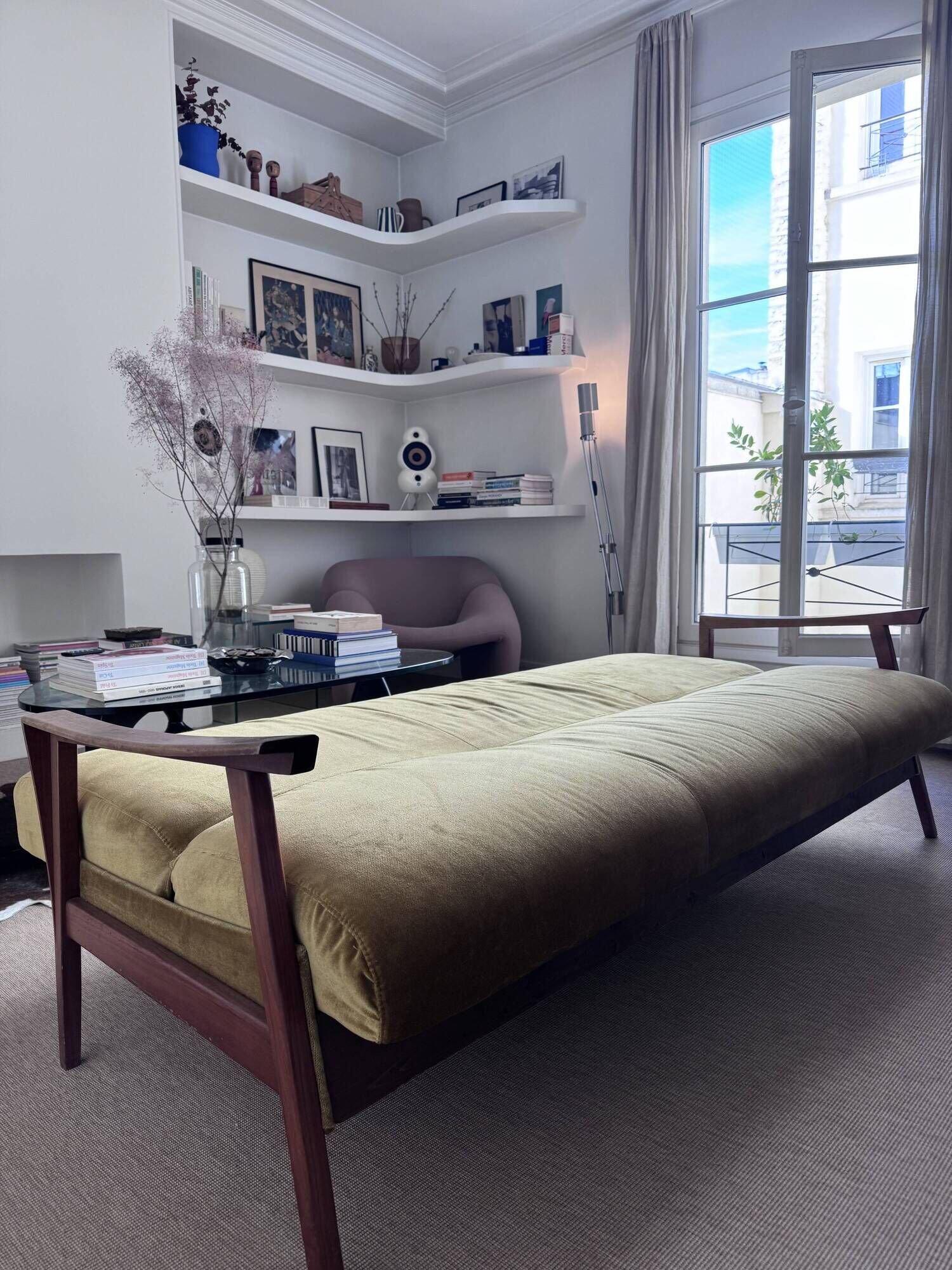 1960s daybed sofa