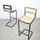 Paire de chaises de bar Cesca vintage par Marcel Breuer